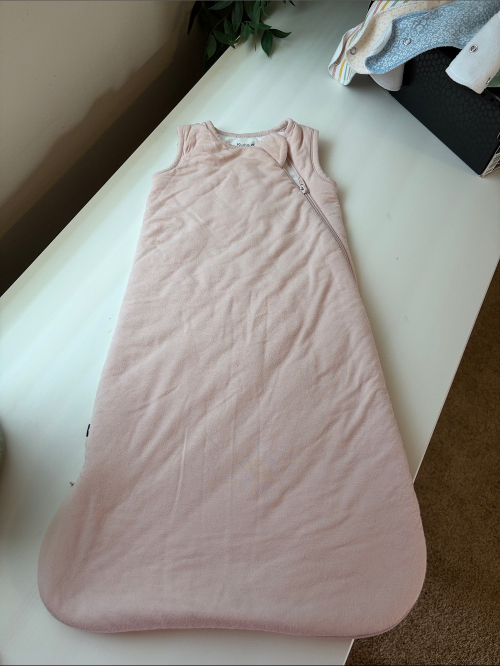 Kyte BABY Light Pink Sleeveless Baby Sleep Sack